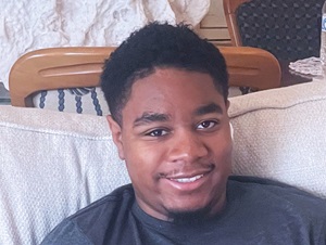 Jay smiling for the camera.